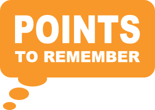 RCI - Points to Remember